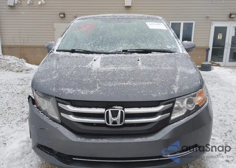 2016 Honda Odyssey Se z USA, uszkodzony, nr VIN 5FNRL5H39GB149187